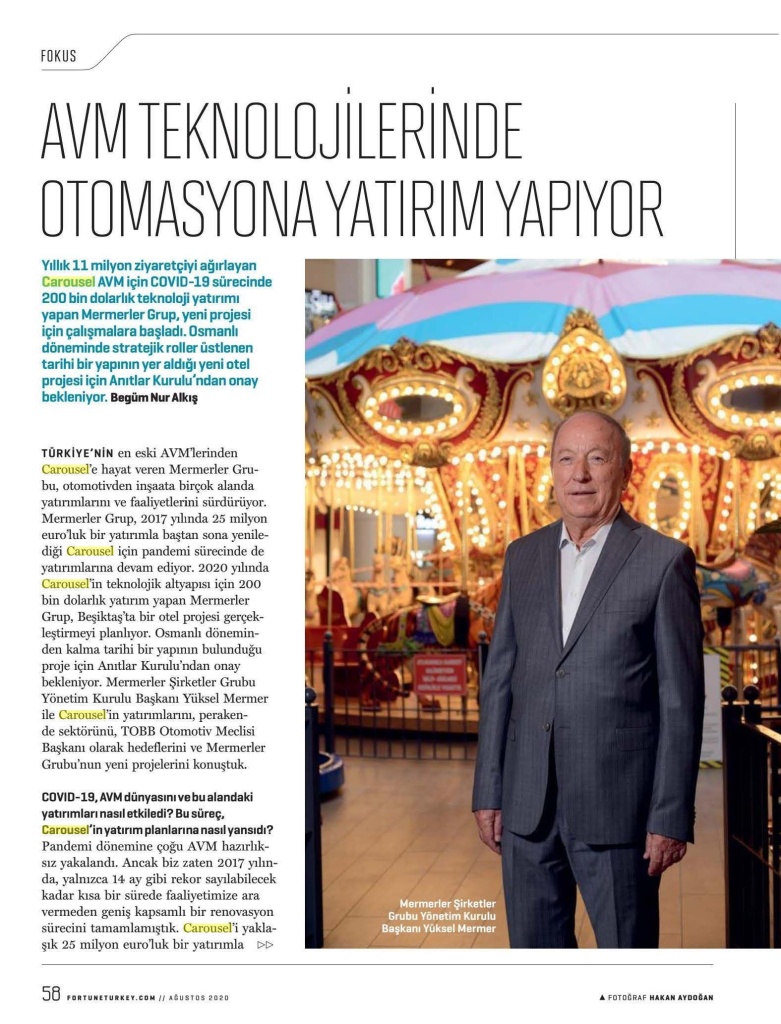 AVM TEKNOLOJİLERİNDE OTOMASYONA YATIRIM YAPIYOR