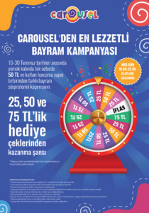 Carousel’den En Lezzetli Bayram Kampanyası
