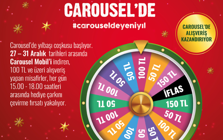 Yeni Yıl Sürprizleri Carousel’de
