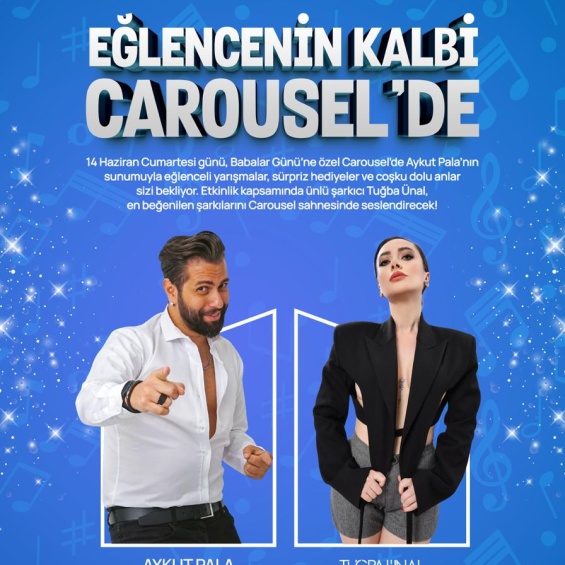 Eğlencenin Kalbi Carousel’de