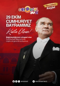 29 Ekim Cumhuriyet Bayramınız Kutlu Olsun!