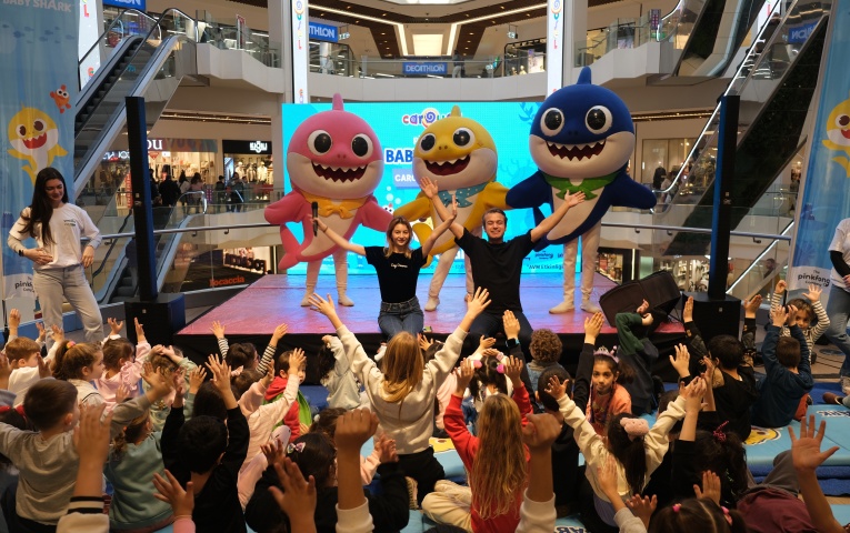 Carousel AVM’de Baby Shark ile Eğlence Dolu Anlar