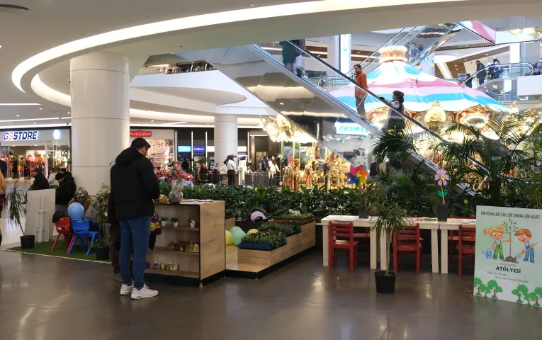 Carousel AVM’de Tohum Atölyesi ile Doğa Sevgisi