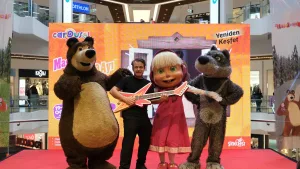 Carousel AVM’de Maşa ile Koca Ayı Macerası