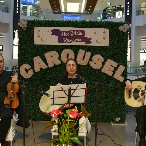 Carousel AVM’de Ramazan Boyunca Fasıl Keyfi Ziyaretçilerle Buluştu