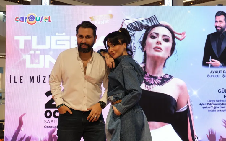 Carousel AVM’de Tuğba Ünal ile Müzik ve Söyleşi Keyfi