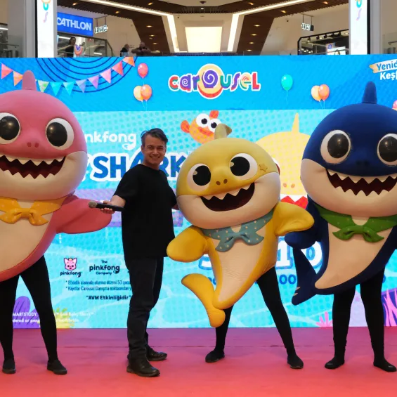 Carousel AVM’de Baby Shark ile Final Coşkusu