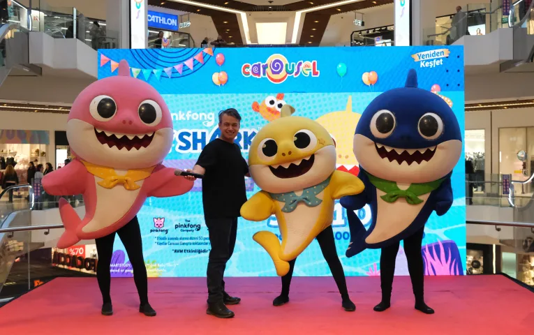 Carousel AVM’de Baby Shark ile Final Coşkusu